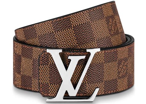 LV Dimension 40mm Reversible Belt Damier Ebene 